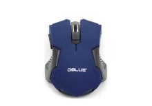 Mouse inalambrico azul optico