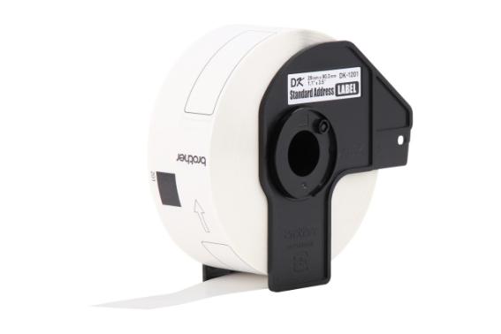 Etiquetas Brother DK-1201 29x80mm 400 unidades rollo
