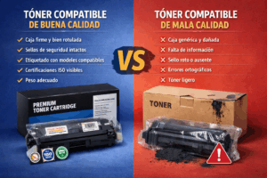 como identificar un toner de buena calidad