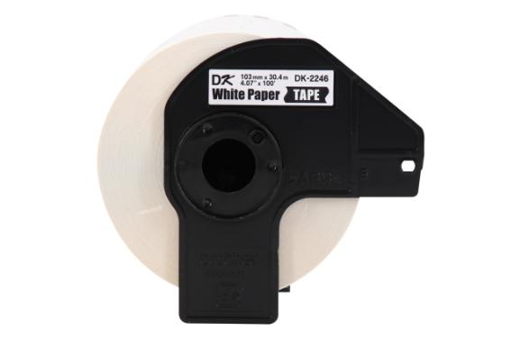 Cinta Etiquetas Brother DK-2246 Blanca Continua - Imagen 4