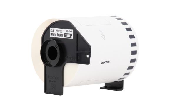 Cinta Etiquetas Brother DK-2246 Blanca Continua - Imagen 3
