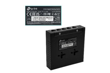 Switch TP-Link TL-SG105 5 puertos Gigabit metálico