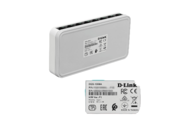Switch D-Link DGS-1008A 8 puertos Gigabit de escritorio