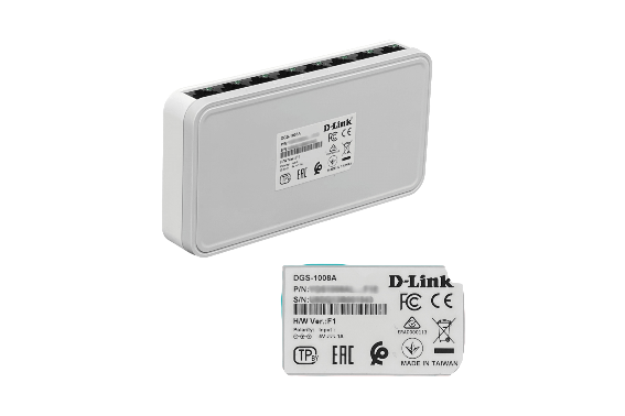 Switch D-Link DGS-1008A 8 puertos Gigabit de escritorio