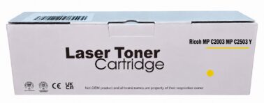 Toner Ricoh MP C2003 C2503 C2004 C2504 amarillo alternativo